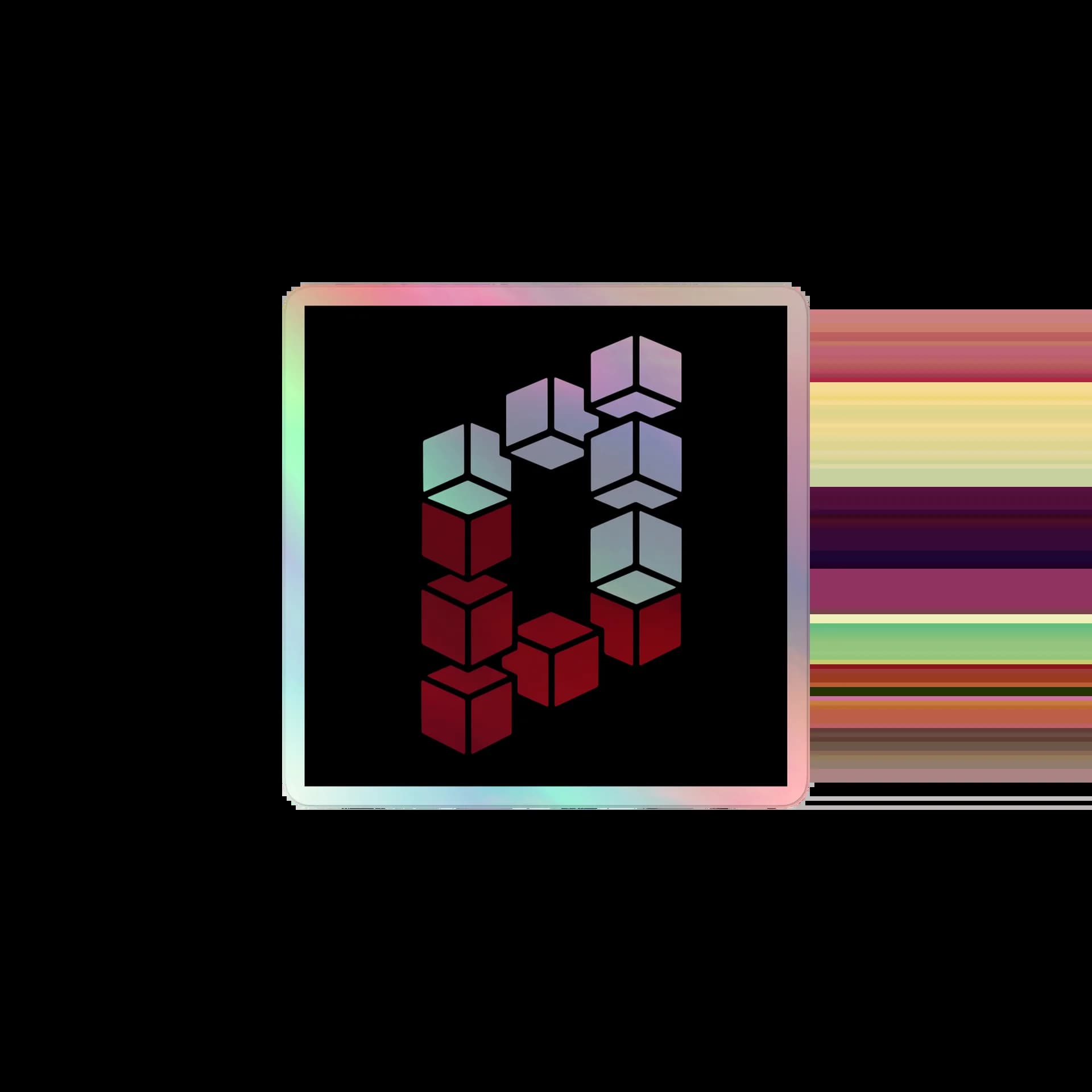 REACTOKEY Holographic Sticker